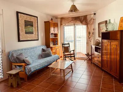 Zona de estar de Oasis La Isleta