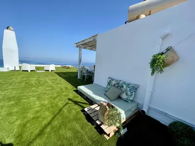 Jardín al aire libre en Estudio Garzolini