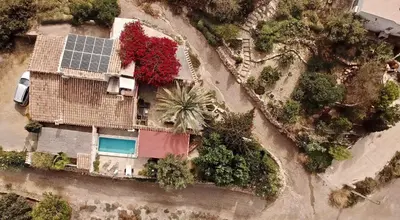 Piscina en o cerca de Tinyhouse im Patio einer romantischen Finca