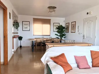 Zona de estar de Los Geraneos