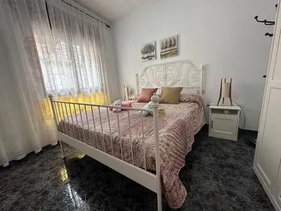 Cama o camas de una habitación en LA SORIANA