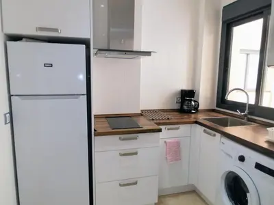 Una cocina o zona de cocina en Apartamento Sierra y Mar