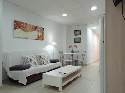 Zona de estar de Estudio céntrico en Águilas