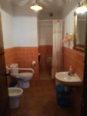 Un baño de Apartamentos Rurales Lanteira
