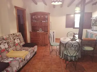 Zona de estar de Apartamentos Rurales Lanteira