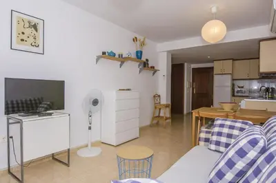 Una cocina o zona de cocina en Un Paso del Mar Apartment