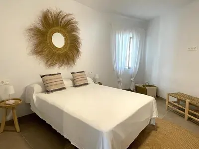 Cama o camas de una habitación en Lux&Cool Paseo Marítimo San José