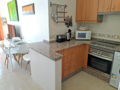 Una cocina o zona de cocina en Apartment-in-turre-andalucia