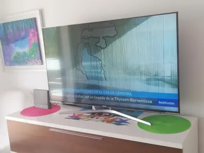 Una televisión o centro de entretenimiento en Mojacar a