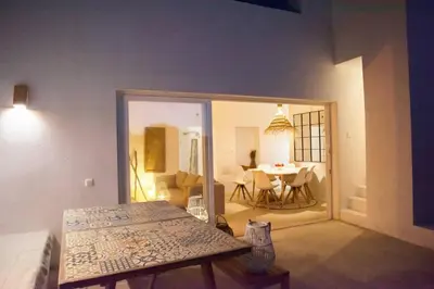 Zona de estar de Exclusivo cortijo con piscina privada
