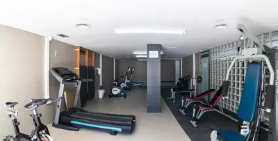 Gimnasio o instalaciones de fitness de Apartamento Residencial Mirador Playa Serena