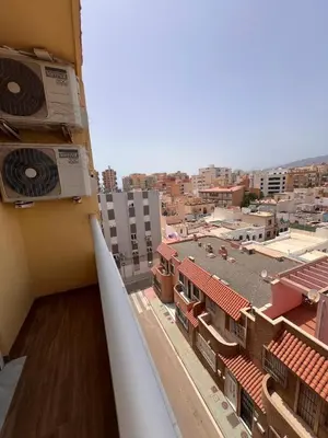 Vista general de Almería o vista desde el apartamento