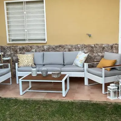 Luminoso y tranquilo apartamento con jardin en campo de Golf Valle del Este