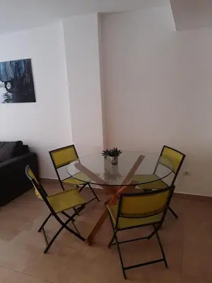 Zona de estar de Spacious 1 bedroom flat in Almeria, by the beach