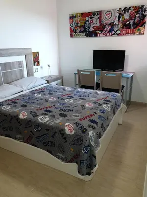 Cama o camas de una habitación en Casa de Melanie e Marko