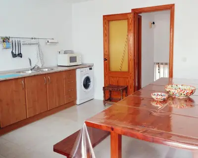 Una cocina o zona de cocina en Casa Iqui