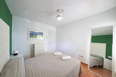 Cama o camas de una habitación en Casa Munich