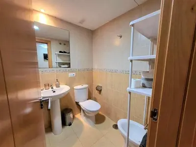 Un baño de Apartment with Pool near Garrucha Beach