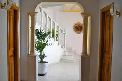 Un baño de Hotel Mi Casa