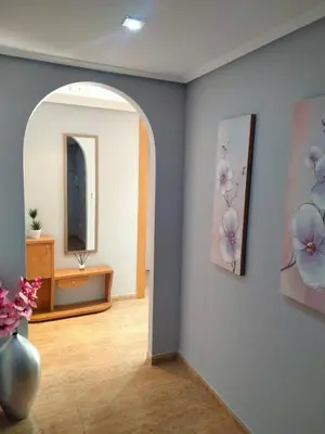 Zona de estar de Apartamento céntrico cerca de la playa I