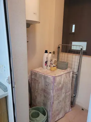 Una cocina o zona de cocina en Piso céntrico en 2° línea de playa