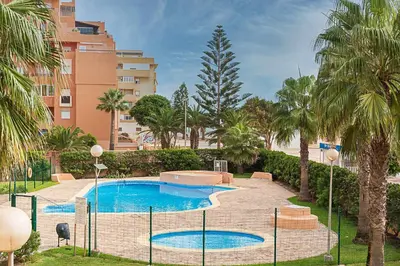 Piscina en o cerca de Casa Playa Bonita Primera linea de playa
