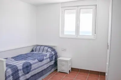 Cama o camas de una habitación en Miradores Cabo de Gata