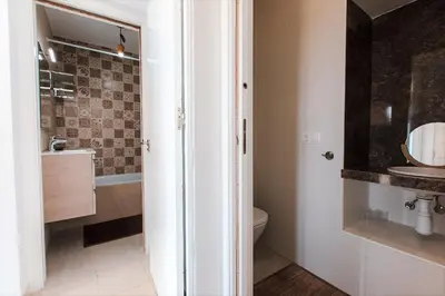 Un baño de House with Terrace, Amazing views and Private Shared Pool