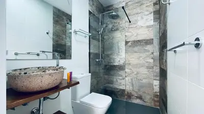 Un baño de Hostal Aires del Mar