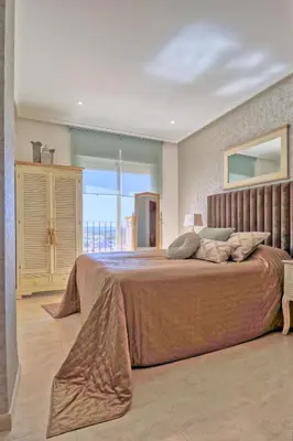 Cama o camas de una habitación en Vida Mia Almeria - Superior Apartment