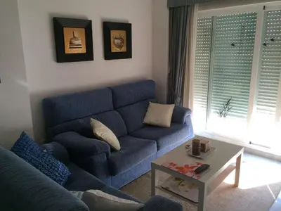 Zona de estar de Apartamento Golf Playaserena