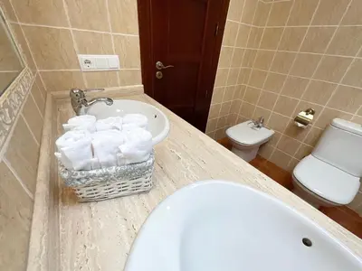 Un baño de Casa de la Plaza