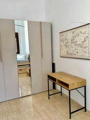 Plano de AMPLIA VIVIENDA NEW para12 pers a 4 min caminando de PLAYA con Terraza, Piscina Com, Wifi, Ventiladores de techo, Lavavajillas