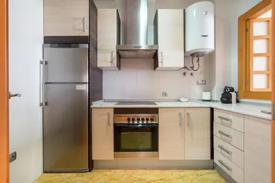 Una cocina o zona de cocina en Be Free Arco Almeria