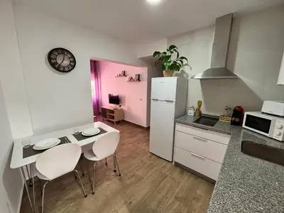Una cocina o zona de cocina en ALOJAMIENTOS AGAVE