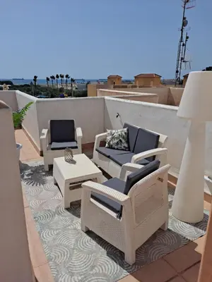 Zona de estar de Sea View
