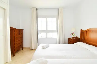 Cama o camas de una habitación en Expoholidays - Puerto Deportivo La Goleta
