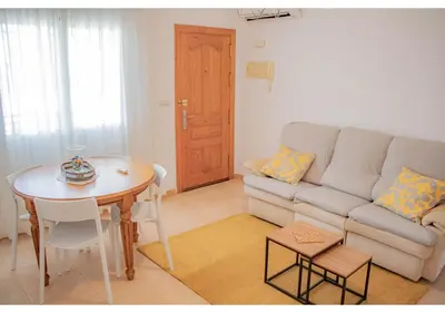 Zona de estar de MojacarProperty, Apto Los Llanos