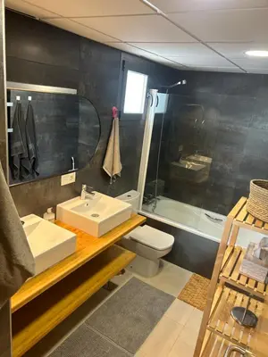 Un baño de El pequeño paraíso