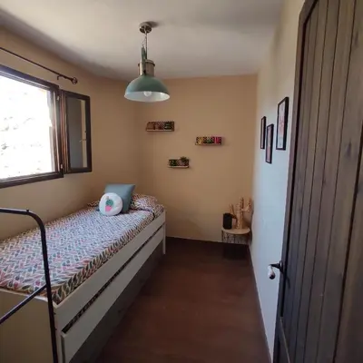 Cama o camas de una habitación en La Castaña y la Uva