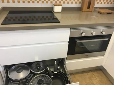 Una cocina o zona de cocina en AGRADABLE CASA EN SAN JOSE