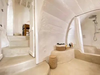 Un baño de Renovated house in the historic center