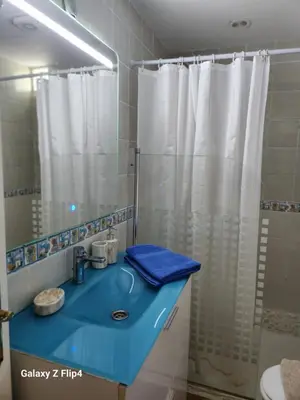 Un baño de Apartamento en 1ª linea de playa y Parque Natural Cabo de Gata - planta semisotano