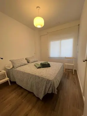 Cama o camas de una habitación en SAN MIGUEL PLAYA ALMERIA