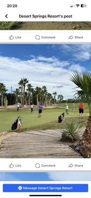 Instalaciones para jugar al golf en la villa o alrededores
