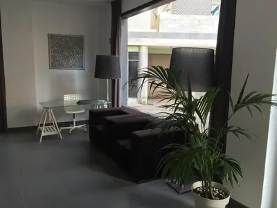 Zona de estar de La Perla