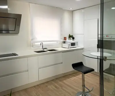 Una cocina o zona de cocina en Al_reparo Home Beach _ Adra
