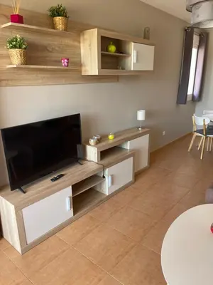 Una televisión o centro de entretenimiento en Modern apartment- Vera Playa