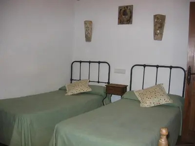 Cama o camas de una habitación en Mountain Escape in Laroya