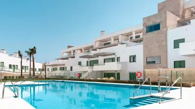 Piscina en o cerca de Apartamento El Sueño Mojácar 1ª Línea de playa